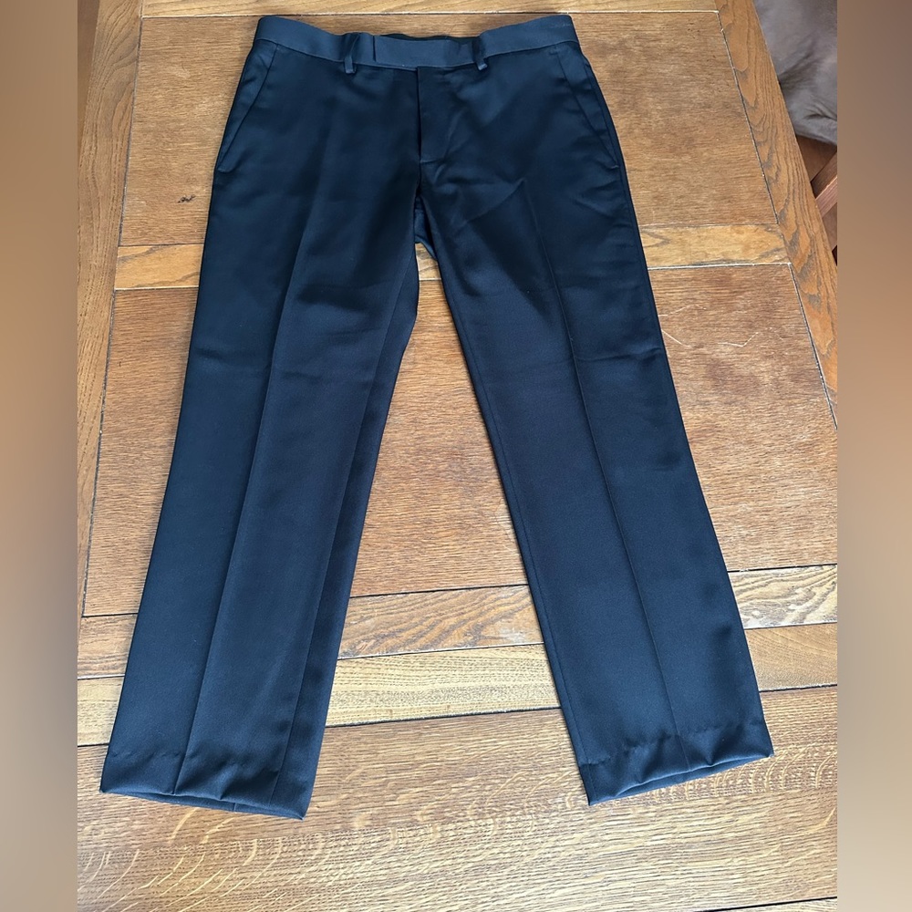 Black Slim Fit Dress Pants - Kenneth Cole Reaction 32x29